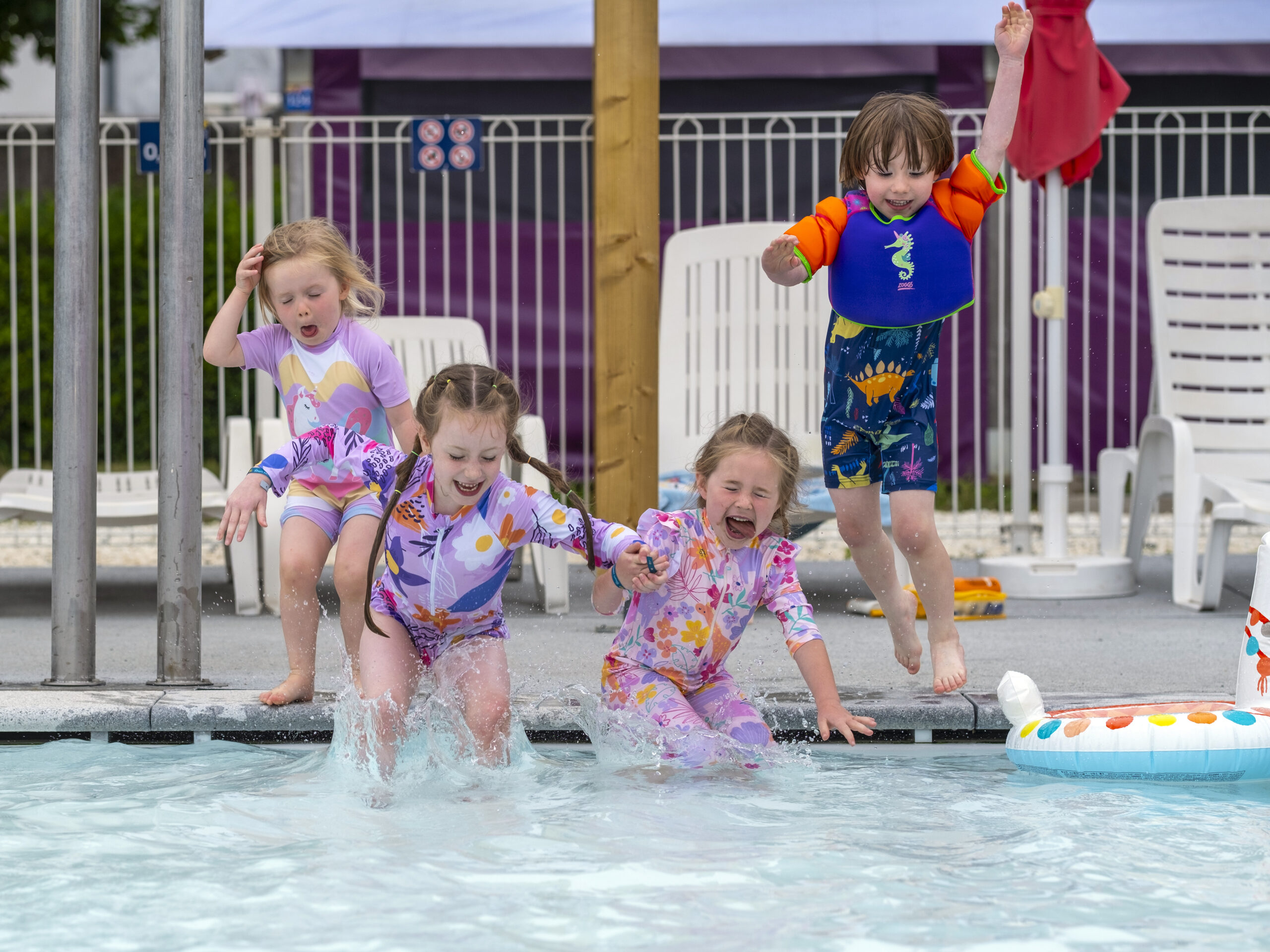 camping bel air piscine enfant